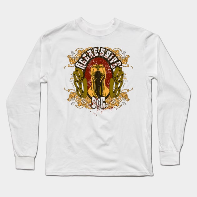 Aggressive Dog Long Sleeve T-Shirt by T-Culture